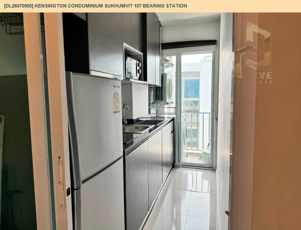 รูป DL26070500 ขายคอนโด เคนซิงตัน คอนโดมิเนียม สุขุมวิท 107 แบริ่ง สเตชั่น (Kensington Condominium Sukhumvit 107 Bearing Station) ใกล้ BTS แบริ่ง พร้อมเข้าอยู่ โทรด่วน 0653619502 LineID @952jdxxk - รูปที่ 8/11