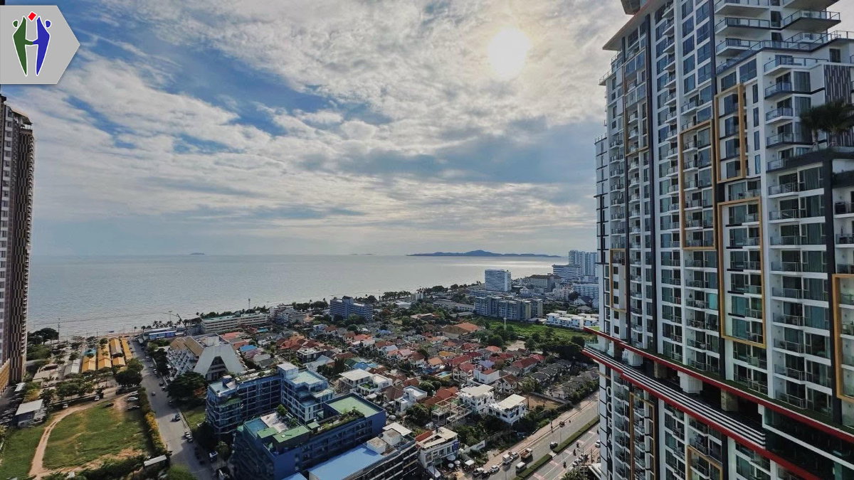 picture Condo for rent, Dusit Grand View , walk to the beach 5 minutes - 4/8