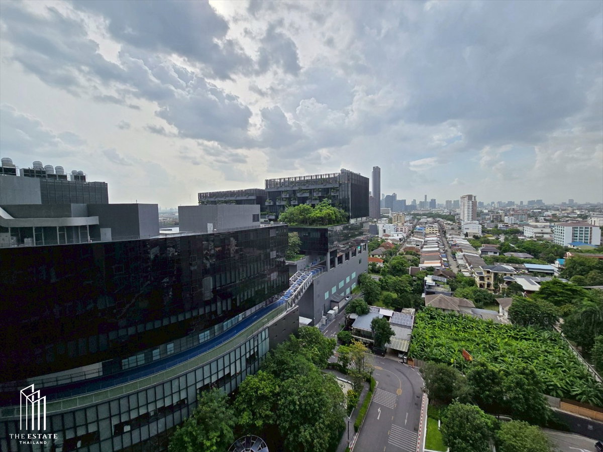 รูป For rent Whizdom Essence ใกล้ BTS ปุณณวิถี  ห้องแต่งครบ วิวสวน @23,000 Baht - รูปที่ 6/10