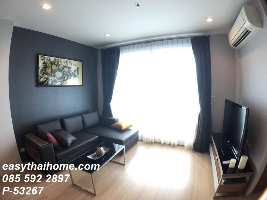 รูป P-53267 📢 โครงการคอนโดน่าเช่า โซนรัชดา-ห้วยขวาง ไซต์ 2 นอน 2 น้ำ | ริธึม รัชดา-ห้วยขวาง ใกล้ MRT ห้วยขวาง Line: @easythaihome 085-592-2897 - รูปที่ 2/27