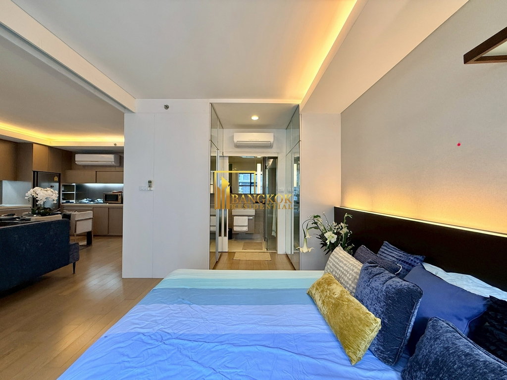 picture Mode Sukhumvit 61 | Modern 1 Bed Condo For Rent in Ekkamai - BR61848CD - 10/19