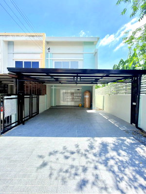 Townhouses for sale Lamlukka Khlong Hok : For Sale Townhouse/Townhome  , Baan Benjasub Rangsit - Klong 6 , Rangsit , Thanyaburi , Pathum Thani , CX-163932 ✅ Live chat with us ADD LINE @connexproperty ✅