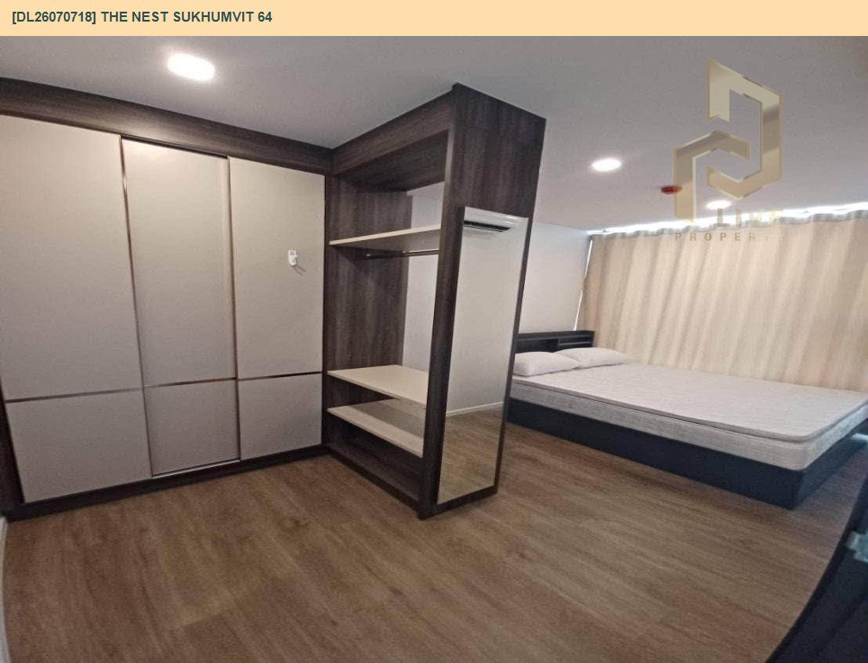รูป DL26070718 ให้เช่าคอนโด เดอะ เนสท์ สุขุมวิท 64 (The Nest Sukhumvit 64) ใกล้ BTS ปุณณวิธี พร้อมเข้าอยู่ โทรด่วน 0614453194 LineID @952jdxxk - รูปที่ 3/8