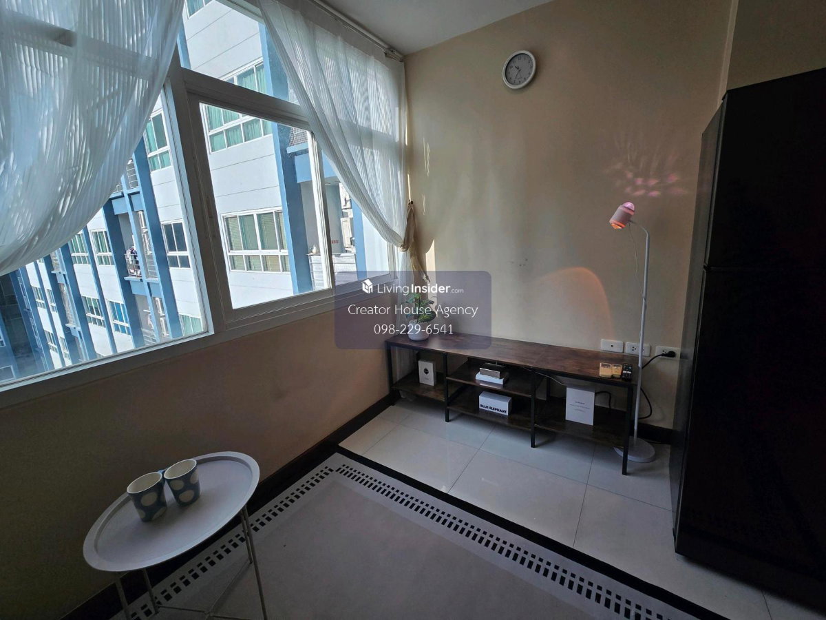 picture Large 47 sq.m. corner condo for rent with floor-to-ceiling windows and great view 🌈PG Rama 9🌈MRT Rama 9. - 16/17