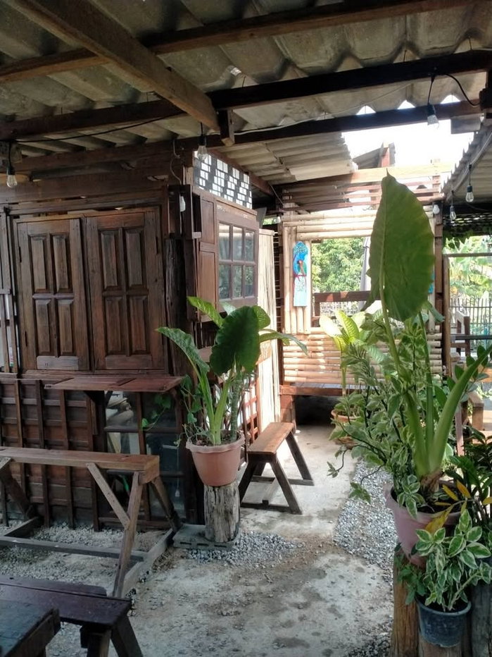รูป 🏡 ขายด่วน! บ้านสร้างใหม่สไตล์โฮมสเตย์รีสอร์ท 2 หลังในพื้นที่เดียว ทำเลทอง อ.หางดง! T.063-6649056 - รูปที่ 25/34