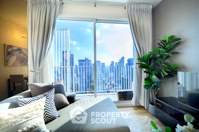 Condos for rent : Well-Priced 2-BR Condo, HQ Thonglor, 30th Floor Near BTS Thong Lo (ID 739150)
