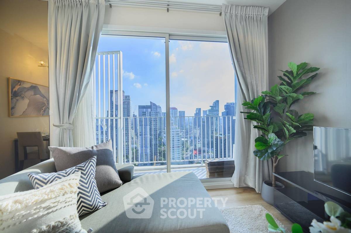 รูป คอนโด 2 ห้องนอน ราคาเหมาะสม โครงการ HQ Thonglor ชั้น 30 ใกล้ BTS ทองหล่อ (ID 739150) - รูปที่ 1/18