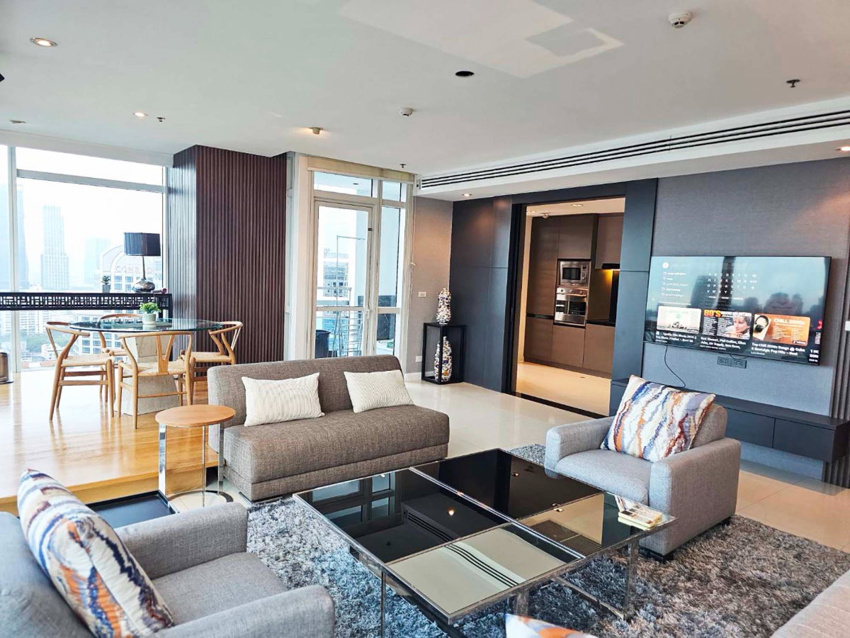 รูป RENT Athenee Residence BTS Ploenchit, 3 bedroom plus - รูปที่ 2/19