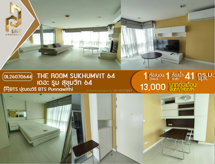 รูปภาพ DL26070644 Condo for rent, The Room Sukhumvit 64 near BTS ปุณณวิถี, ready to move in, call urgently 0614453194 LineID @952jdxxk