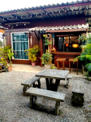 บ้านเดี่ยว ม.นอร์ท-เชียงใหม่ : 🏡 ขายด่วน! บ้านสร้างใหม่สไตล์โฮมสเตย์รีสอร์ท 2 หลังในพื้นที่เดียว  ทำเลทอง อ.หางดง! T.063-6649056