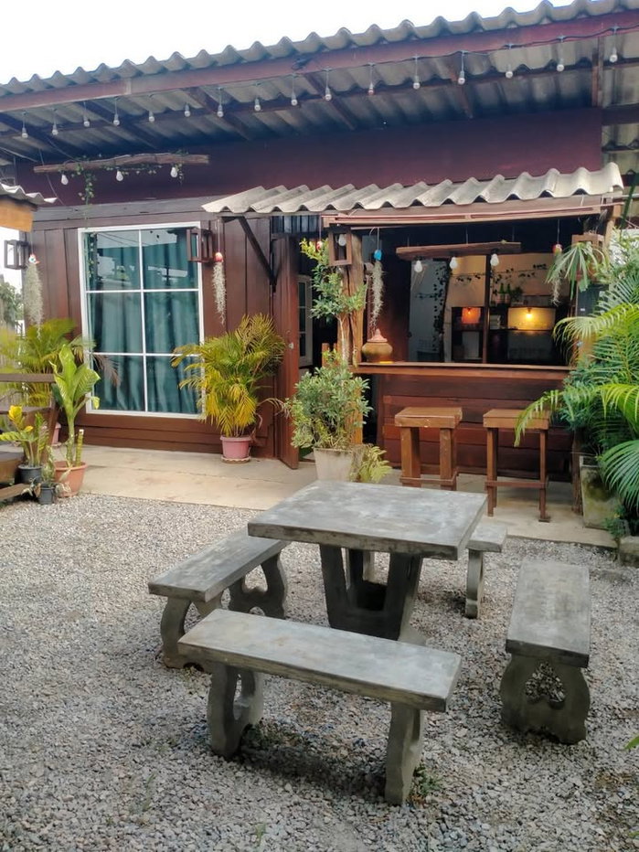 รูป 🏡 ขายด่วน! บ้านสร้างใหม่สไตล์โฮมสเตย์รีสอร์ท 2 หลังในพื้นที่เดียว ทำเลทอง อ.หางดง! T.063-6649056 - รูปที่ 1/34