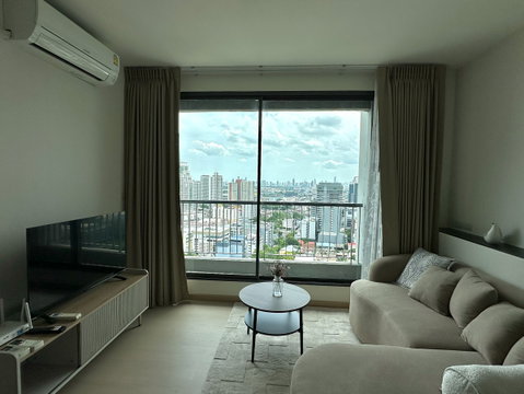  ปล่อยขายคอนโด ริทึ่ม สุขุมวิท 44/1 ชั้น 26 ขนาด 52.37 ตรม. 2 ห้องนอน ใกล้ บีทีเอสพระโขนง