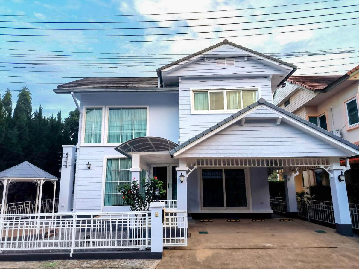 รูป ให้เช่า บ้านเดี่ยว 2 ชั้น ในโครงการคุณภาพ ทำเลศักยภาพ ใกล้กาดรวมโชค เชียงใหม่ พร้อมเข้าอยู่ #A2-H0325 - รูปที่ 1/13