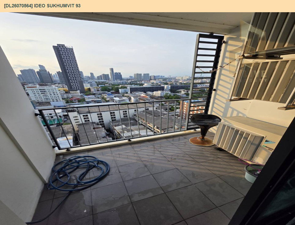 รูป DL26070564 ให้เช่าคอนโด ไอดีโอ สุขุมวิท 93 (IDEO Sukhumvit 93) ใกล้ BTS บางจาก พร้อมเข้าอยู่ โทรด่วน 0614453194 LineID @952jdxxk - รูปที่ 14/14