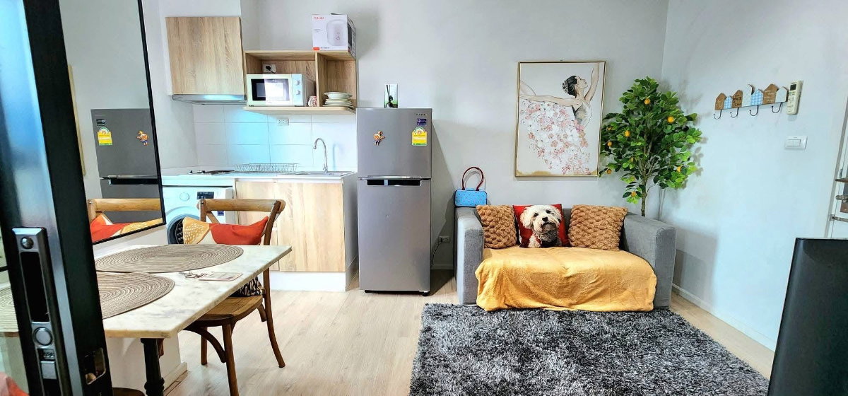 picture Escent Condo for rent, next to Central Festival. 24 sq.m., 14th floor, Doi Suthep view. - 6/10