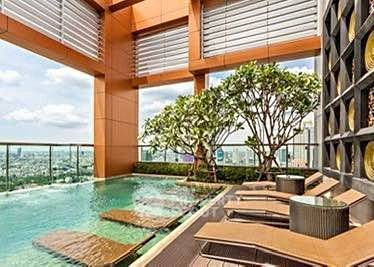 รูปภาพ High-Floor 1-BR 47 Sqm At The Address Sathorn, 200m to BTS Saint Louis (ID 2900643)