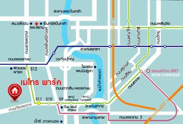 รูป ND0980 เช่า คอนโด เมโทร พาร์ค สาทร-กัลปพฤกษ์ (The Lake Metro Park Sathorn) - รูปที่ 13/13