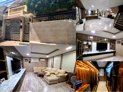 Townhouses for sale Bangkok : Corner townhouse for sale. House for sale near MRT Charan 13, Tha Phra, Fai Chai Intersection