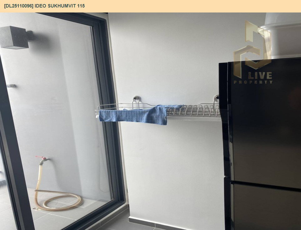 รูป DL25110096 ขายคอนโด ไอดีโอ สุขุมวิท 115 (IDEO Sukhumvit 115 ) ใกล้ BTS ปู่เจ้า พร้อมเข้าอยู่ โทรด่วน 0638692663 LineID @952jdxxk - รูปที่ 21/24