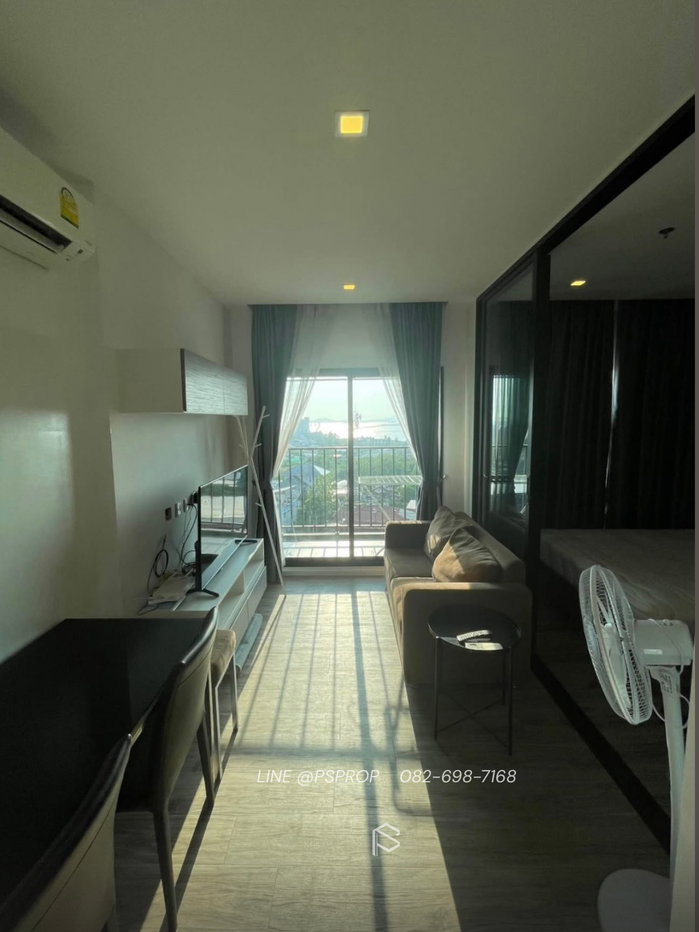 รูป คอนโดเช่าศรีราชา ใกล้ถนนสุขุมวิท Knightbridge The Ocean Sriracha✅ พร้อมเข้าอยู่ #CR0503 - รูปที่ 3/9