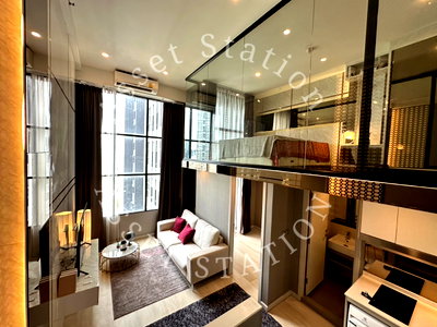 คอนโดให้เช่า : ให้เช่า💎Knightsbridge Prime Sathorn ห้อง Duplex 2ห้องนอน ชั้นสูงวิวเมือง ห้องแต่งสวย BTS ช่องนนทรี