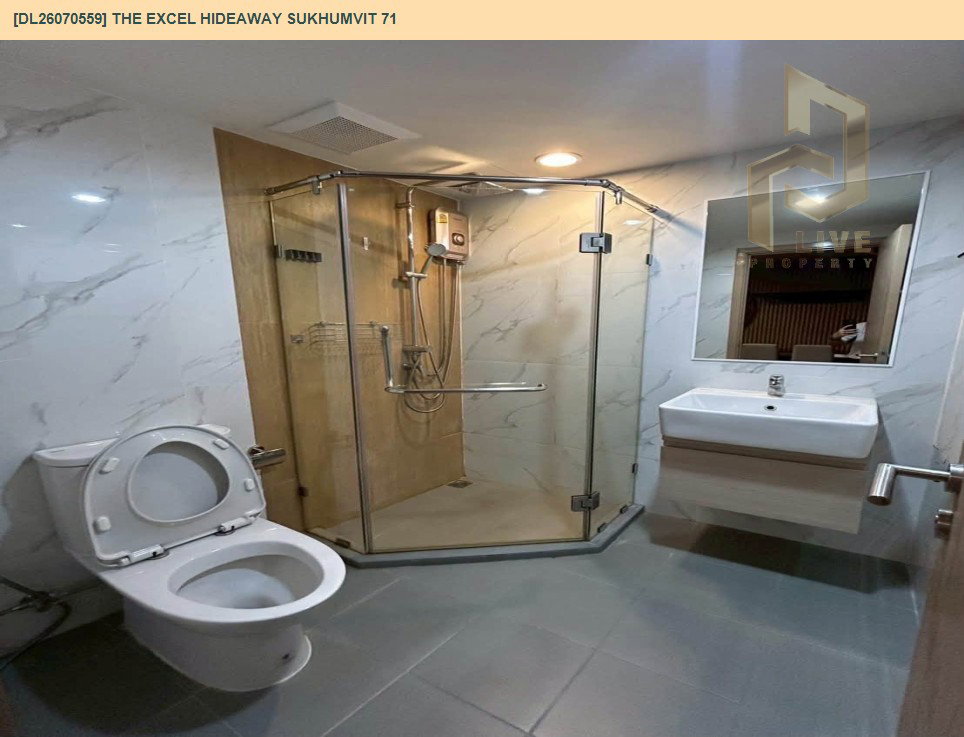 รูป DL26070559 ขายคอนโด ดิ เอ็กเซล ไฮด์ อะเวย์ สุขุมวิท 71 (The Excel Hideaway Sukhumvit 71) ใกล้ BTS อ่อนนุช พร้อมเข้าอยู่ โทรด่วน 0614453194 LineID @952jdxxk - รูปที่ 13/19