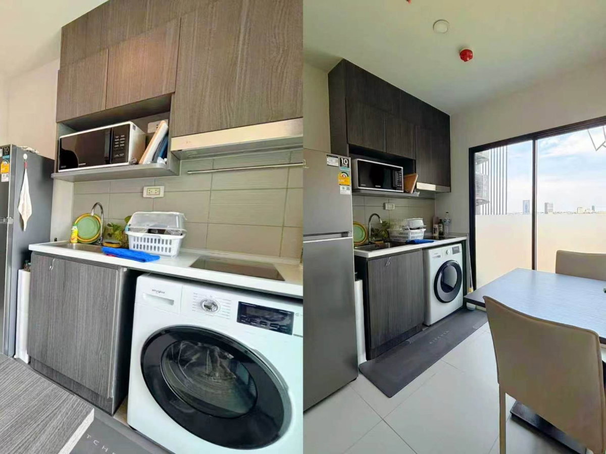 รูป ให้เช่าElio Del Nest -34ตรม. ชั้น12  ตึกG ใกล้ BTS อุดมสุข วิวสระ 12,000บาท - รูปที่ 10/15