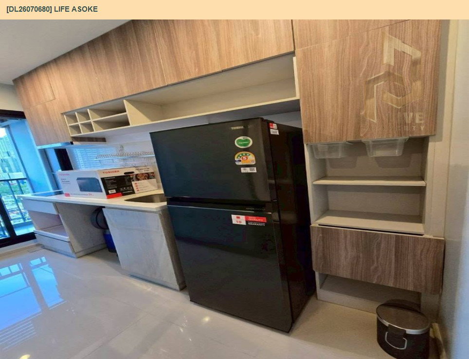 รูป DL26070680 ให้เช่าคอนโด ไลฟ์ อโศก (Life Asoke) ใกล้ MRT เพชรบุรี พร้อมเข้าอยู่ โทรด่วน 0614453194 LineID @952jdxxk - รูปที่ 10/11