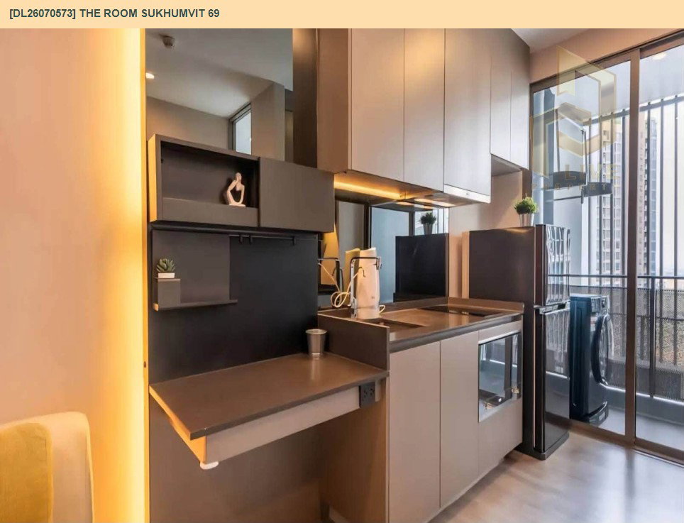 รูป DL26070573 ขายคอนโด เดอะ รูม สุขุมวิท 69 (The Room Sukhumvit 69) ใกล้ BTS พระโขนง พร้อมเข้าอยู่ โทรด่วน 0653619502 LineID @952jdxxk - รูปที่ 7/15