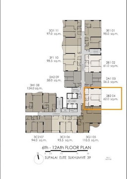 A047395 Supalai Elite Sukhumvit 39