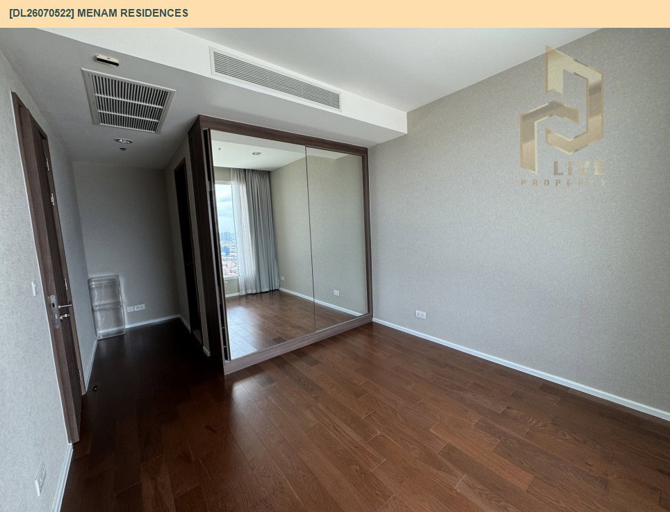 รูป DL26070522 ให้เช่าคอนโด แม่น้ำ เรสซิเดนท์ (Menam Residences) ใกล้ BTS สะพานตากสิน พร้อมเข้าอยู่ โทรด่วน 0638692663 LineID @952jdxxk - รูปที่ 4/8