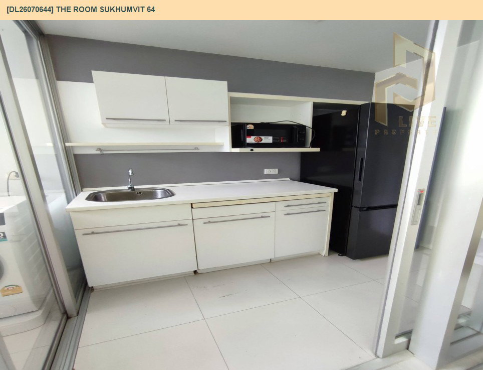 รูป DL26070644 ให้เช่าคอนโด เดอะ รูม สุขุมวิท 64 (The Room Sukhumvit 64) ใกล้ BTS ปุณณวิถี พร้อมเข้าอยู่ โทรด่วน 0638692663 LineID @952jdxxk - รูปที่ 10/12