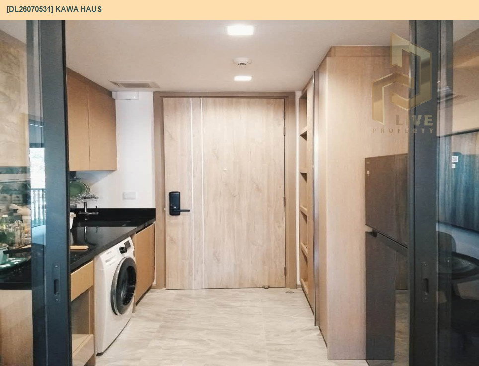 รูป DL26070531 ขายคอนโด คาวะ เฮาส์ (KAWA HAUS) ใกล้ BTS อ่อนนุช พร้อมเข้าอยู่ โทรด่วน 0653619502 LineID @952jdxxk - รูปที่ 12/15