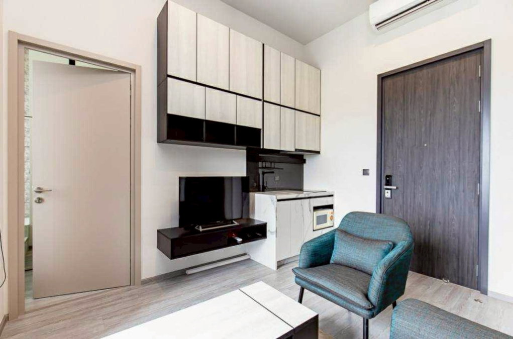 รูป ✨ ห้องสวย เพดานสูง! | The Line สุขุมวิท 101 • 1Bed 28ตร.ม. ใกล้ BTS ปุณณวิถี • 16,000/ด. 📲 ทักด่วน นัดชมฟรี! - รูปที่ 5/8