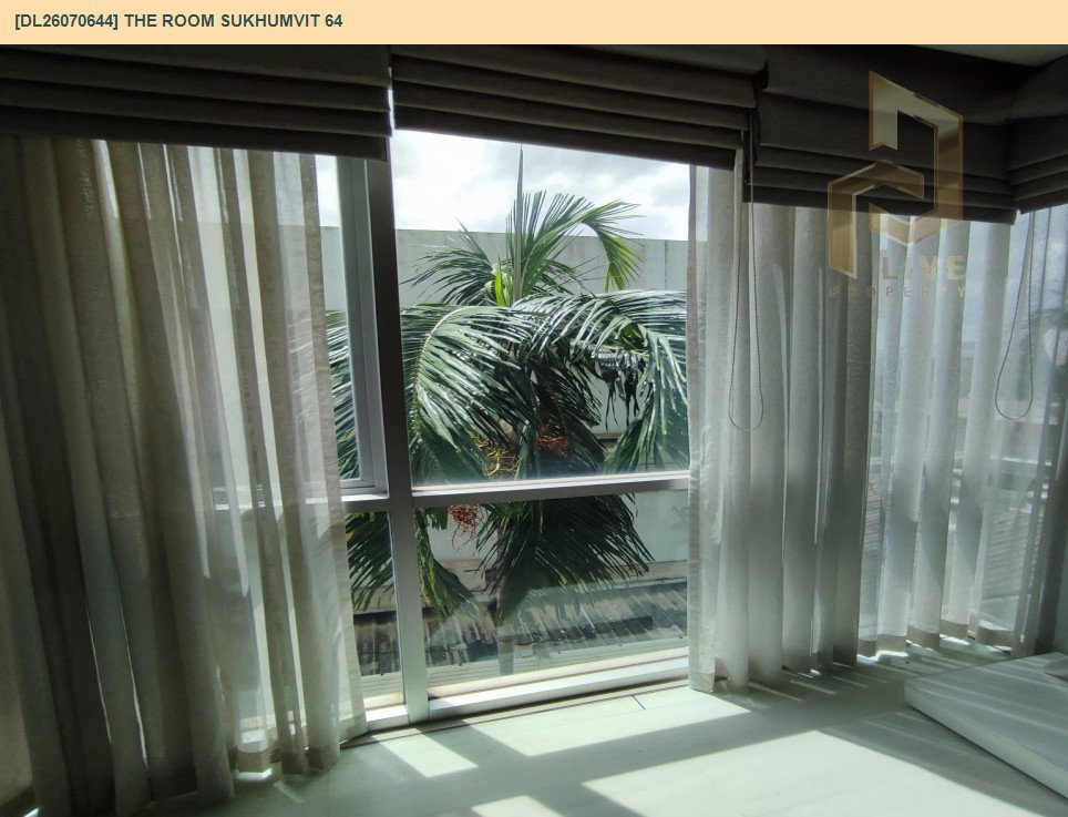 รูป DL26070644 ให้เช่าคอนโด เดอะ รูม สุขุมวิท 64 (The Room Sukhumvit 64) ใกล้ BTS ปุณณวิถี พร้อมเข้าอยู่ โทรด่วน 0638692663 LineID @952jdxxk - รูปที่ 11/12