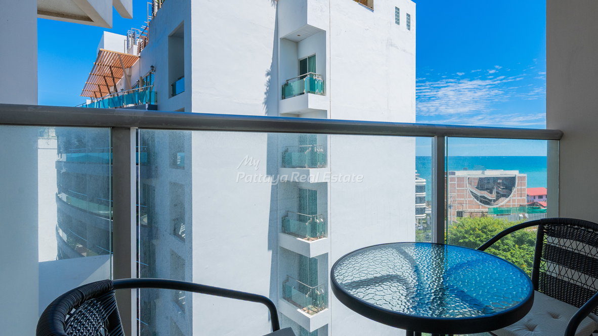 picture 🛏️ Studio - 🛁 1 Bath - 🏙️ Sea View - 🇹🇭 THAI name - 🏢 Sands Condominium Pattaya - Ref: SAND27 - 8/9