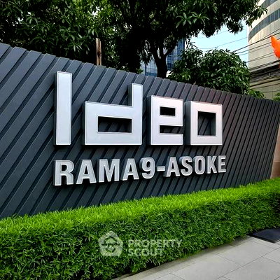 คอนโดให้เช่า : คอนโด 1 ห้องนอน ชั้น 30 Ideo Rama 9 - Asoke ใกล้ MRT พระราม 9 เพียง 300 ม. (ID 3081312)