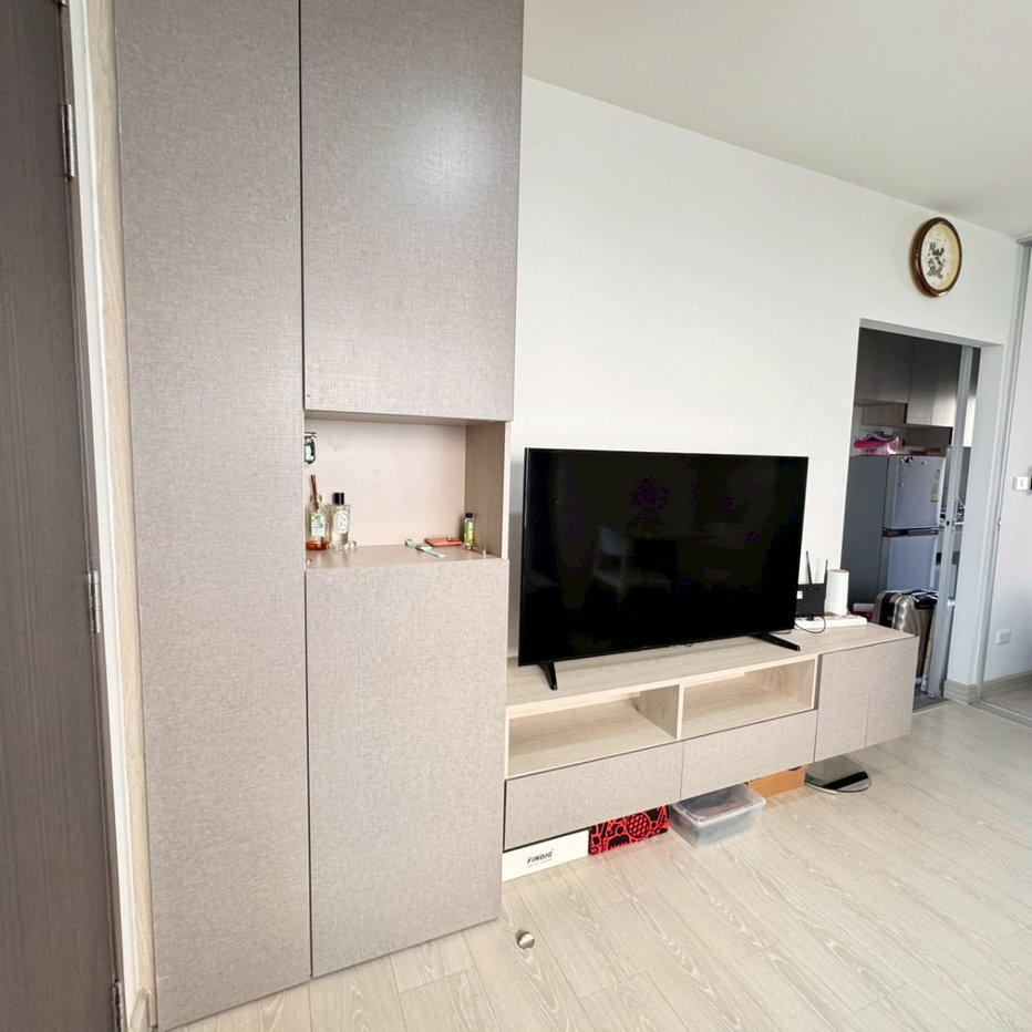 รูป ให้เช่า 🔥 Niche id Sukhumvit 113 🔥 ห้องมุม พร้อมเข้าอยู่ เฟอร์ครบ ฟรี Wi-Fi ใกล้ BTS สำโรง - รูปที่ 4/11