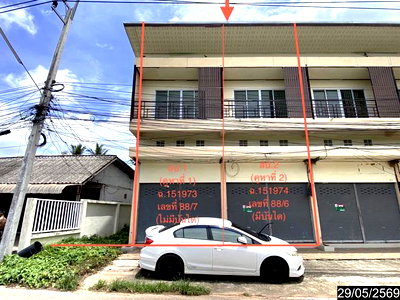 อาคารพาณิชย์ ม.ราชภัฏอุดรธานี : อาคารพาณิชย์ 43.8 ตร.วา เมืองอุดรธานี อุดรธานี 3.4M