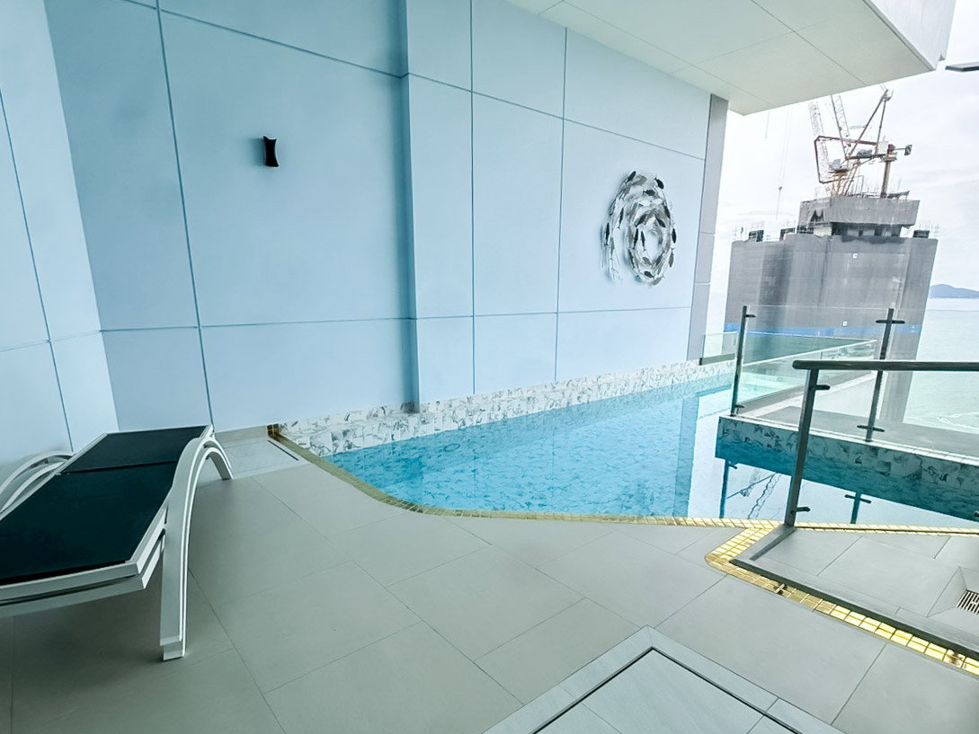 รูป Copacabana Beach Jomtien 1BR Private Pool for Rent Sea View - รูปที่ 2/13