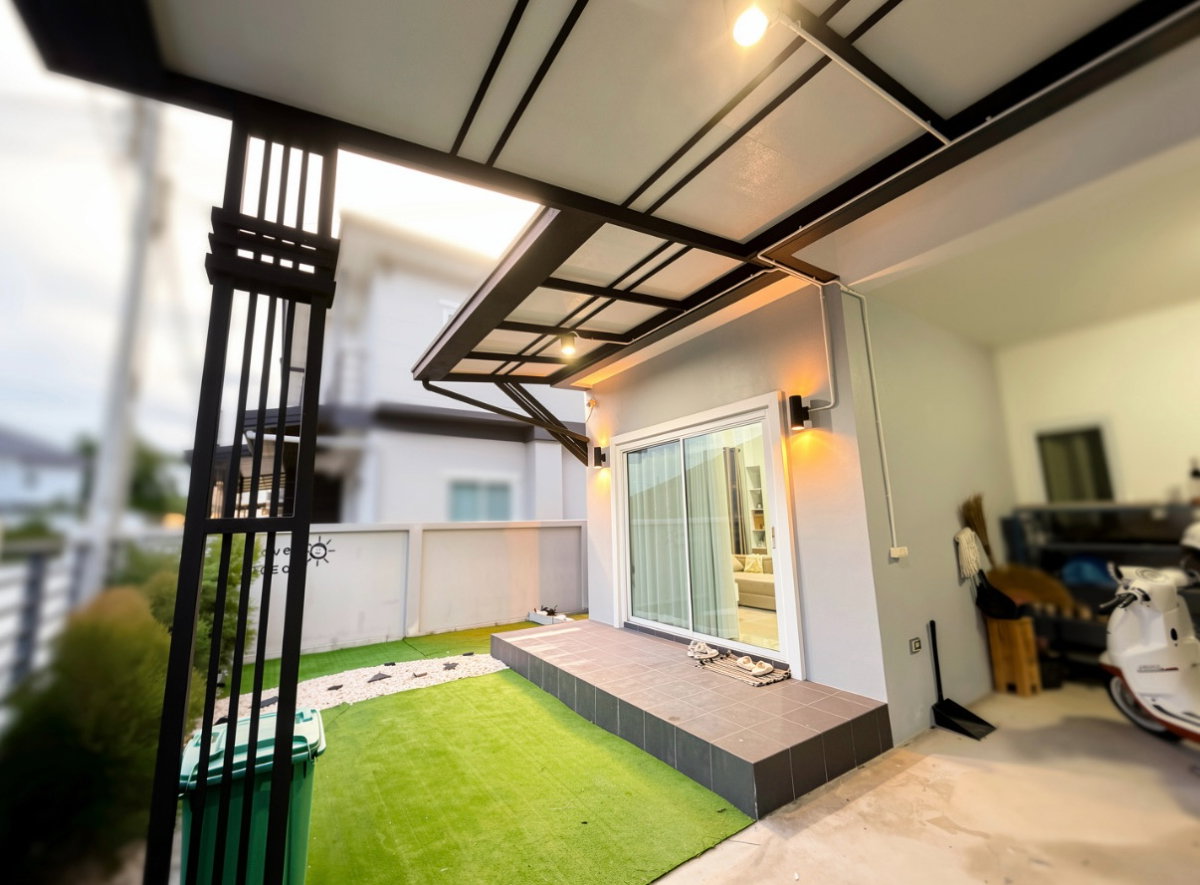 รูป 🏡 ขายด่วน บ้านแฝด Baan U ซอย 12 ใกล้นิคมอมตะ ชลบุรี เจ้าของขายเอง พร้อมเข้าอยู่ ราคาต่อรองได้ - รูปที่ 4/22