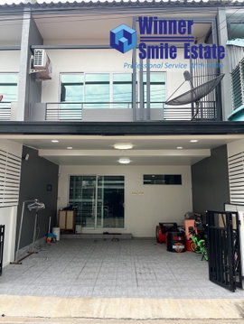 Townhome for sale, The Trust Town Wongwaen-Lam Luk Ka, 3 bedrooms, 130 sq.m. usable area.
