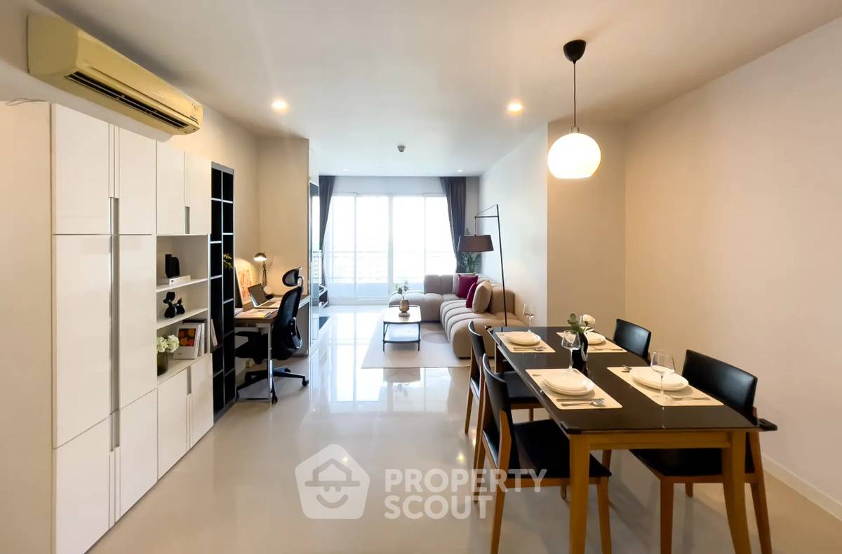 รูป 2 ห้องนอน 98 ตร.ม. คอนโดเซอร์เคิล ใกล้ MRT เพชรบุรี (มักกะสัน) (ID 3083609) - รูปที่ 5/23