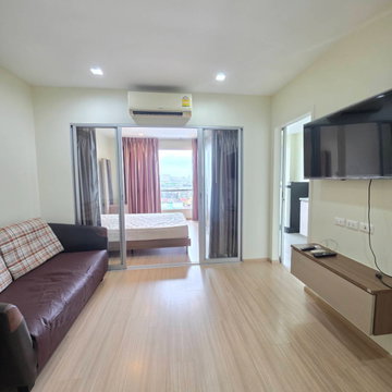ให้เช่าคอนโดติด BTS ตลาดพลู ค่าเช่า 10,000/เดือน Casa Condo ราชพฤกษ์