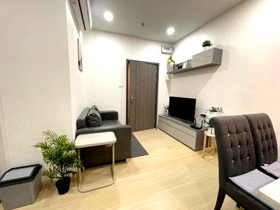 คอนโดให้เช่า : 👑 Supalai Loft Prajadhipok - Wongwian Yai 👑 2Bed 1Bath ชั้น23 ห้องน่าอยู่สุดๆแต่งครบ มีเฟอร์ฯและเครื่องใช้ไฟฟ้าพร้อมย้าย