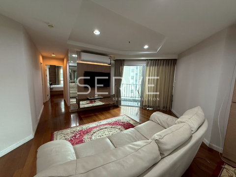  2 Beds with Bathtub Large Room City View Fully furnished Good Location Close to MRT Phra Ram 9  500 m.  @ Belle Grand Rama 9