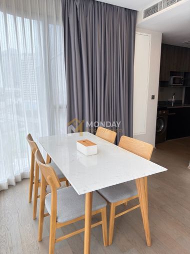 2-bed condo for rent, 57.5 sqm, Ashton Chula - Silom