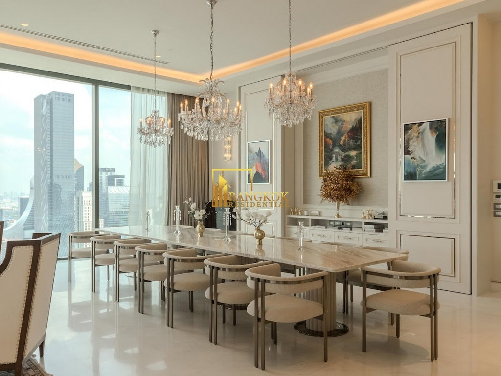 รูป The Residence at Sindhorn Kempinski | Luxurious 4 Bed Penthouse For Sale - BR60801CD - รูปที่ 7/50