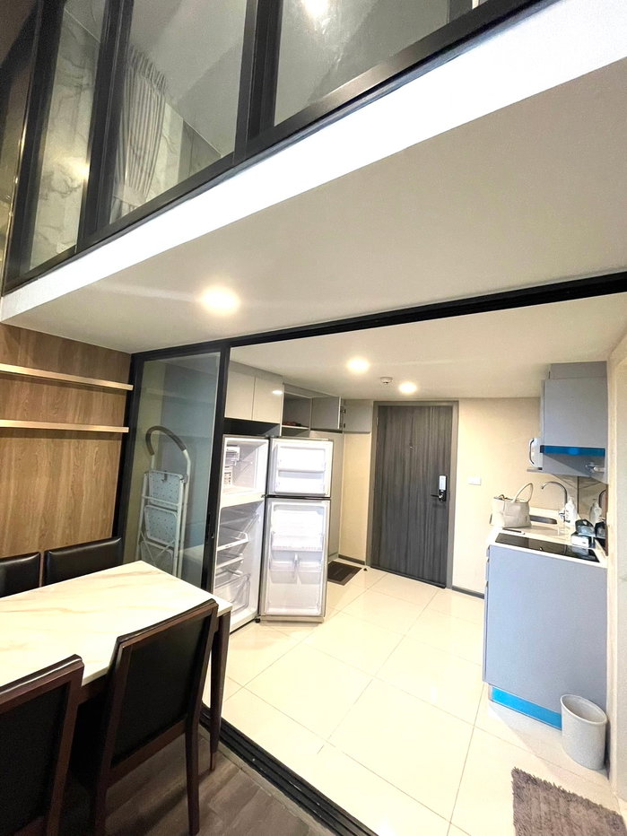 รูป 🏙Duplex 2 ชั้น 🔥Knightsbridge space พระราม9🔥🚅 ติด MRT พระราม9 ‼️ใกล้ Central Rama 9,Fortune☎️Tel/What App:0917061999 คุณกวา - รูปที่ 11/20