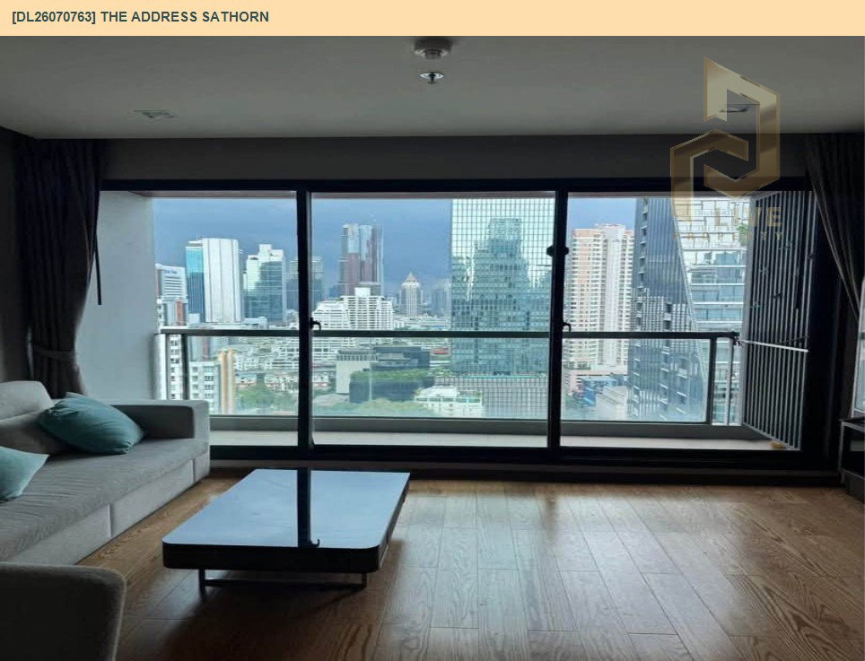 รูป DL26070763 ให้เช่าคอนโด ดิ แอดเดรส สาทร (The Address Sathorn) ใกล้ BTS เซ็นต์หลุยส์ พร้อมเข้าอยู่ โทรด่วน 0653619502 LineID @952jdxxk - รูปที่ 10/13